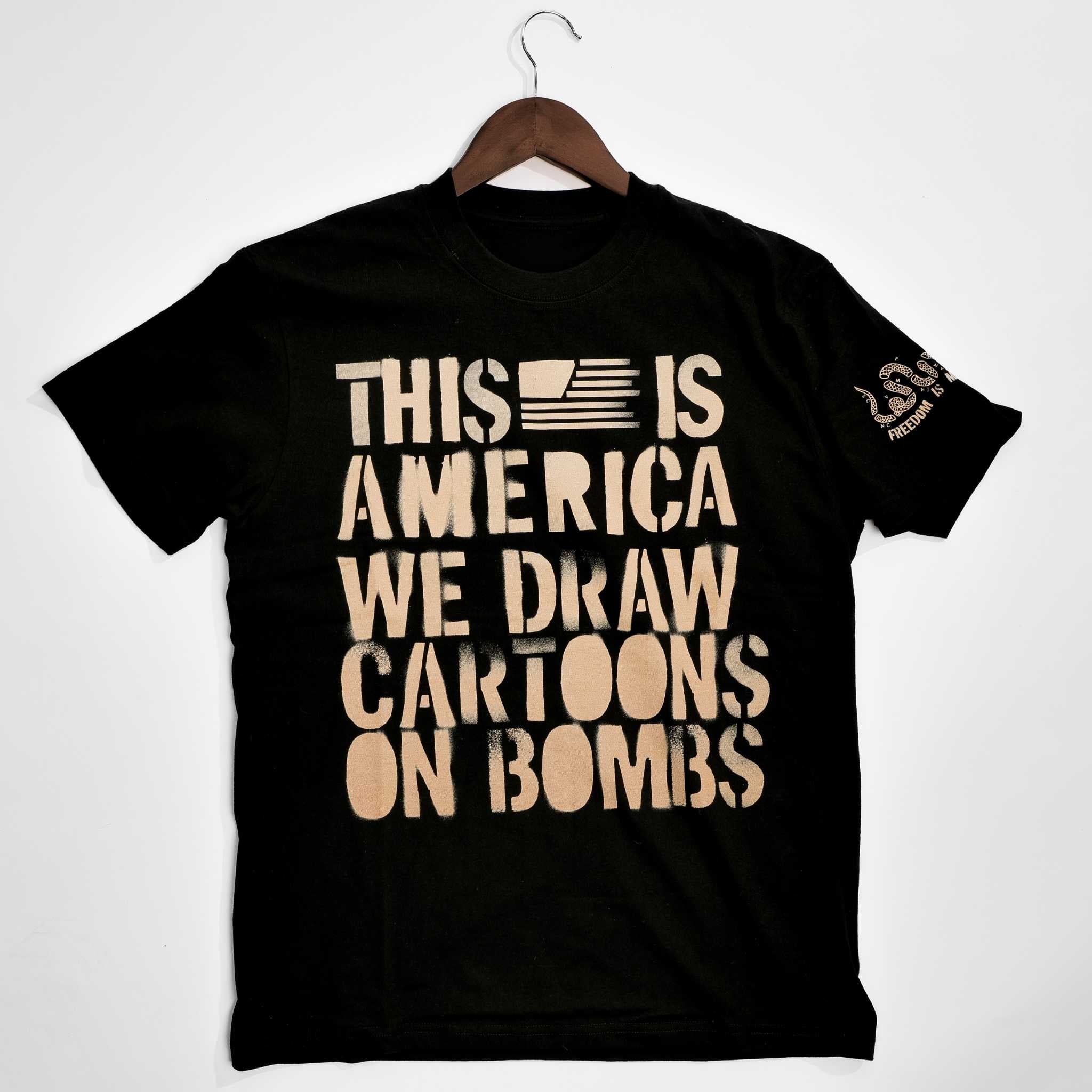 Cartoons on Bombs Tee - Image 2