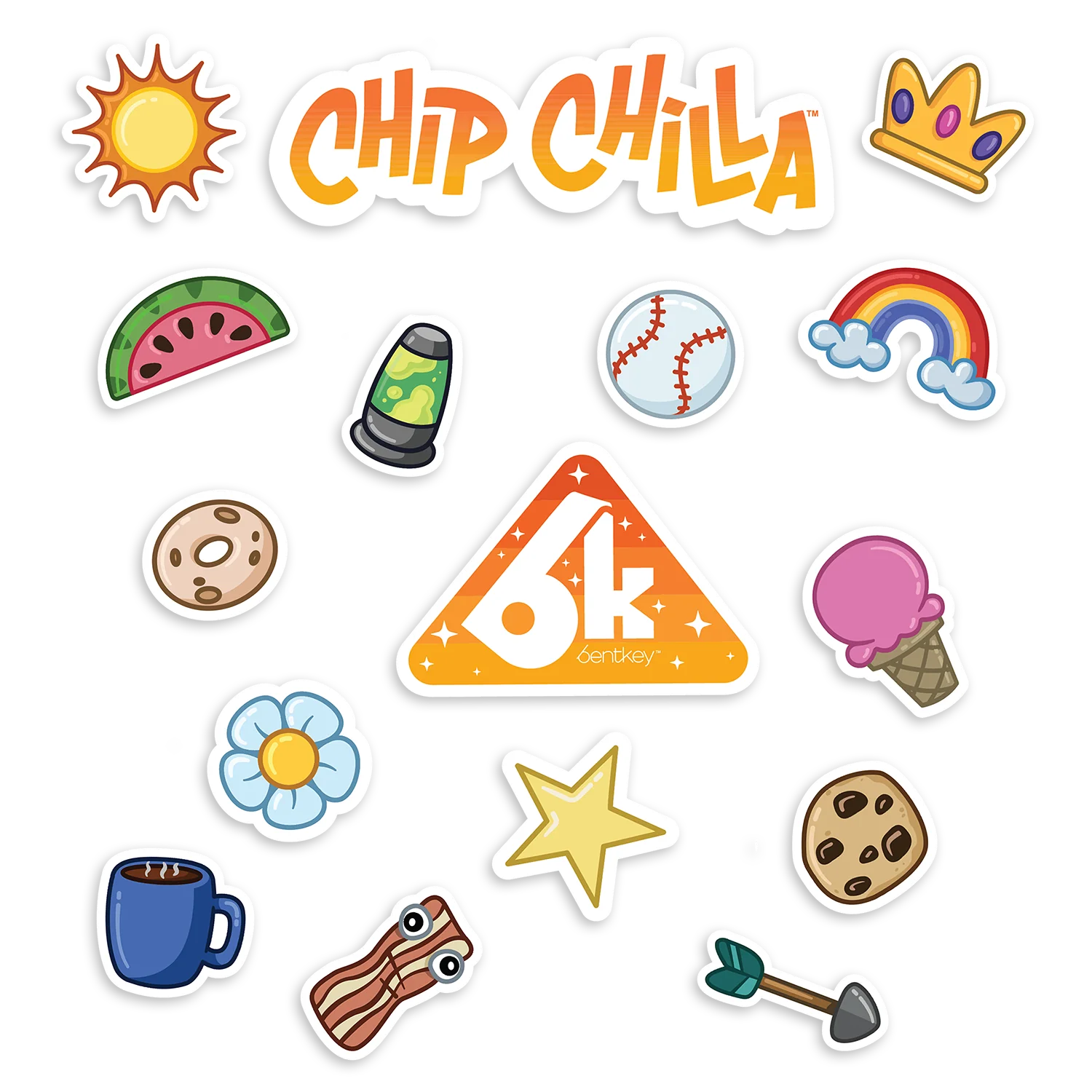 Chip Chilla Sticker Sheet