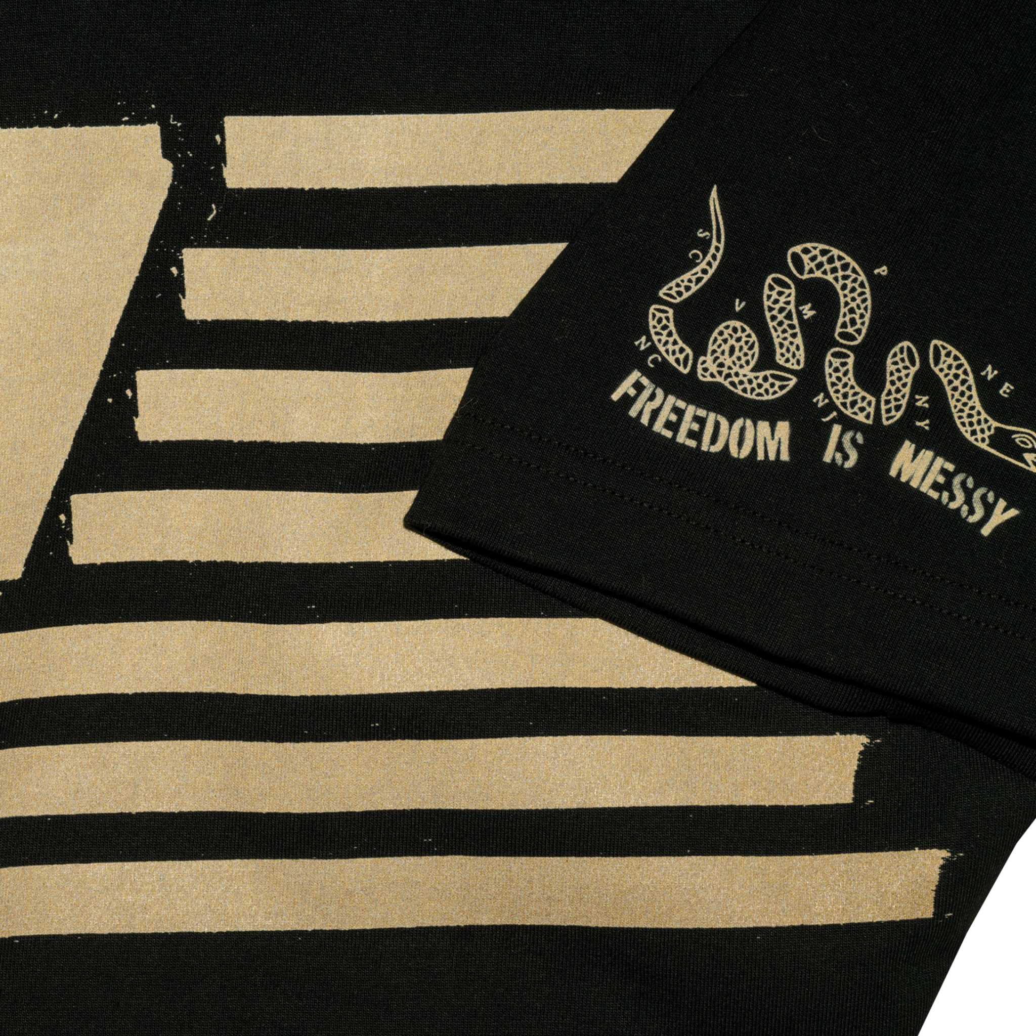 Forward Flag Freedom is Messy Tee - Image 3