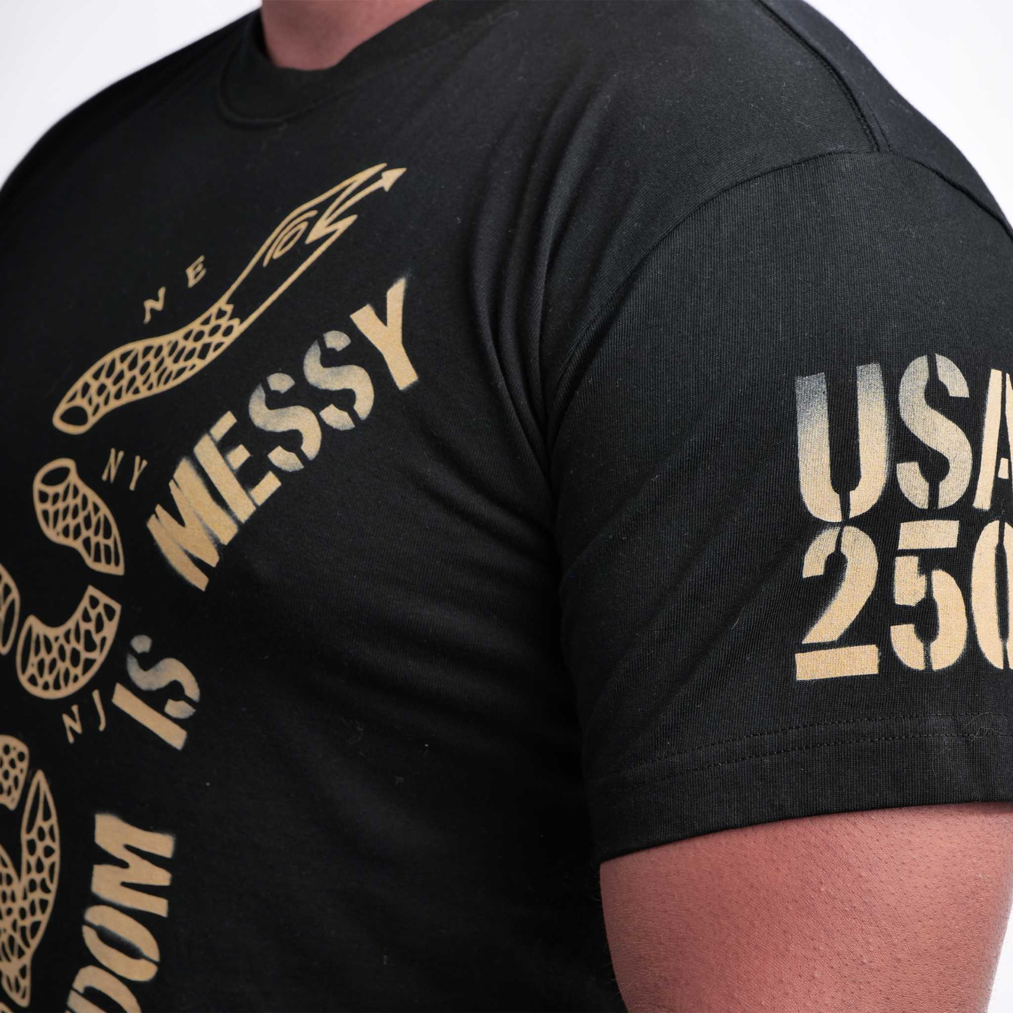Freedom is Messy Snake Tee - Image 3