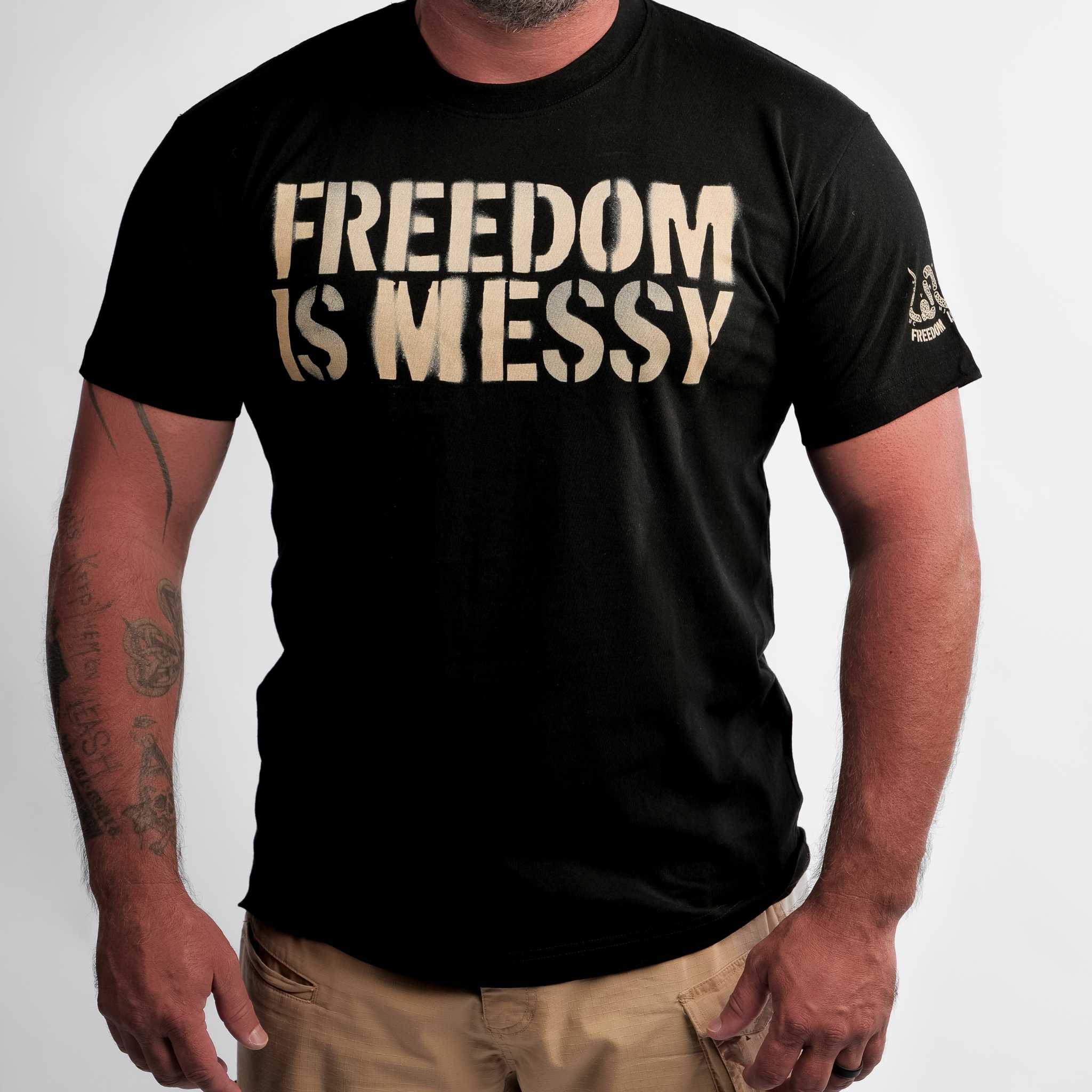 Freedom is Messy Tee