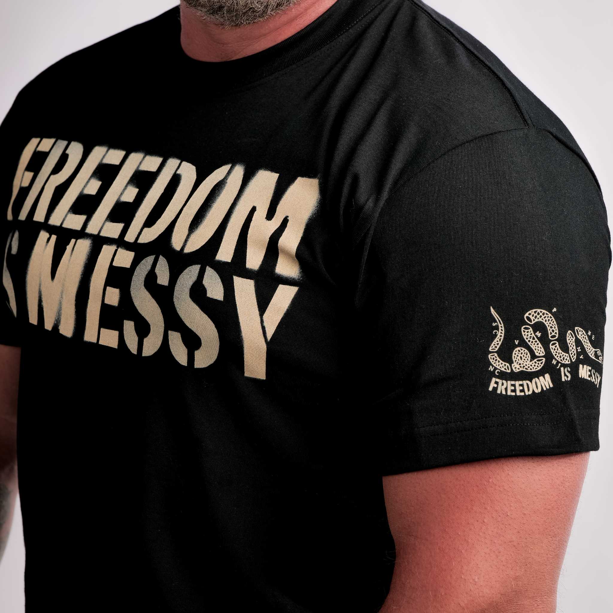 Freedom is Messy Tee - Image 3