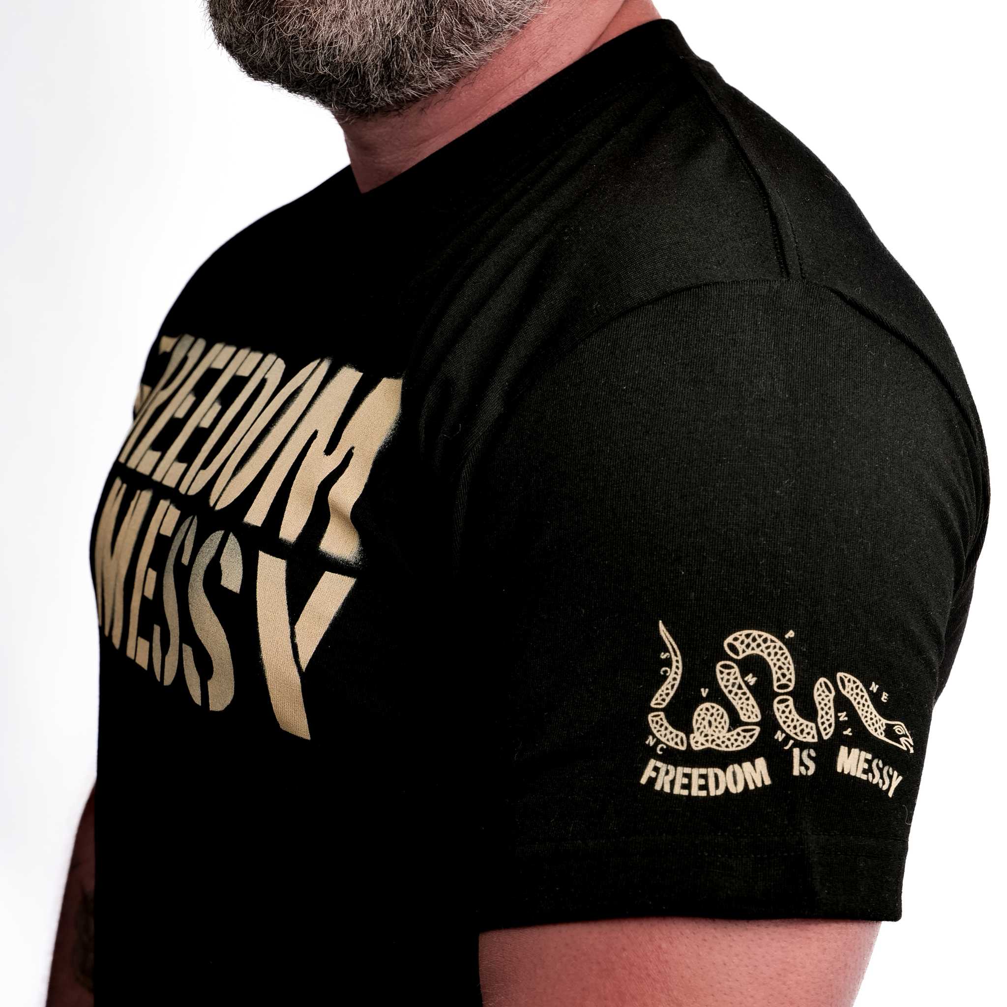 Freedom is Messy Tee - Image 4