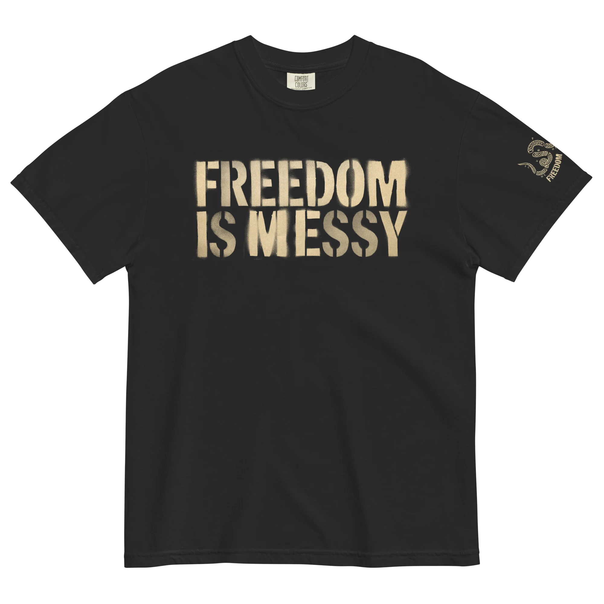 Freedom is Messy Tee - Image 6