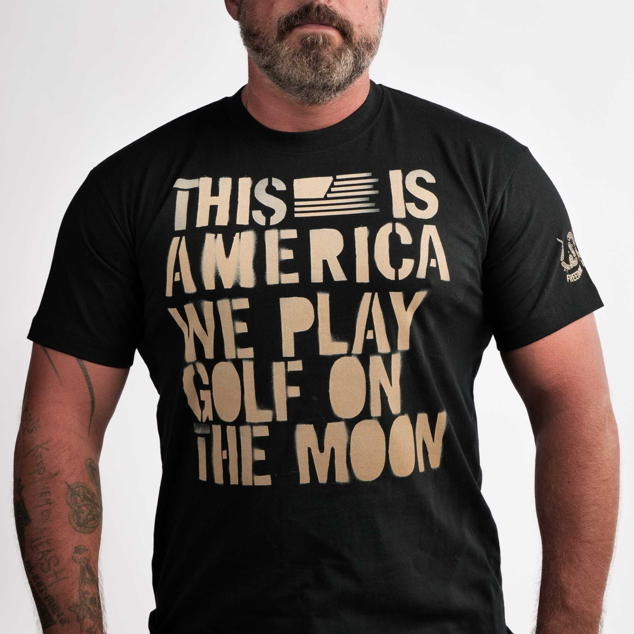 Golf on the Moon Tee
