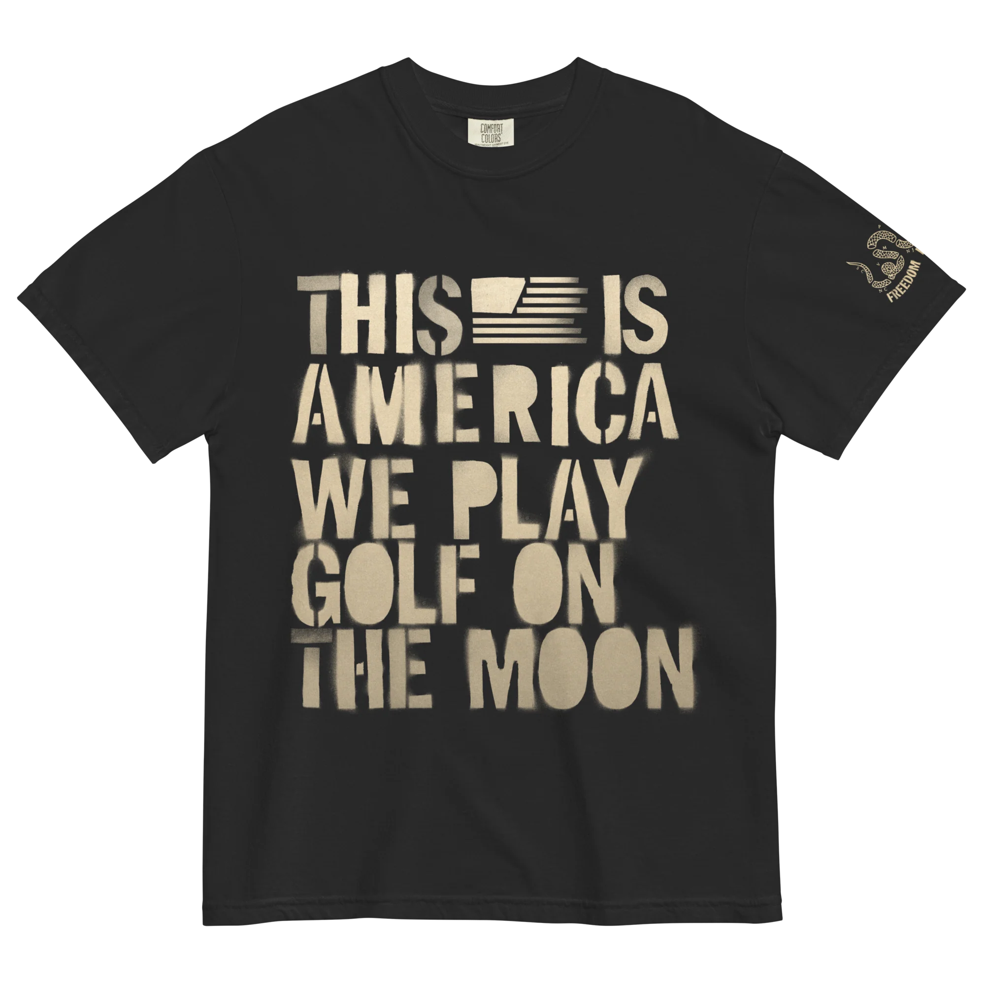 Golf on the Moon Tee - Image 6